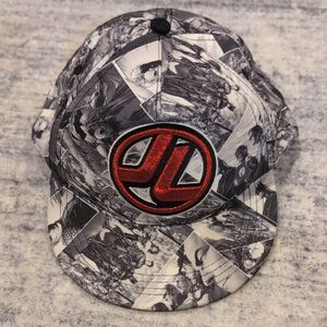 Justice League Black and Red Graphic Cap